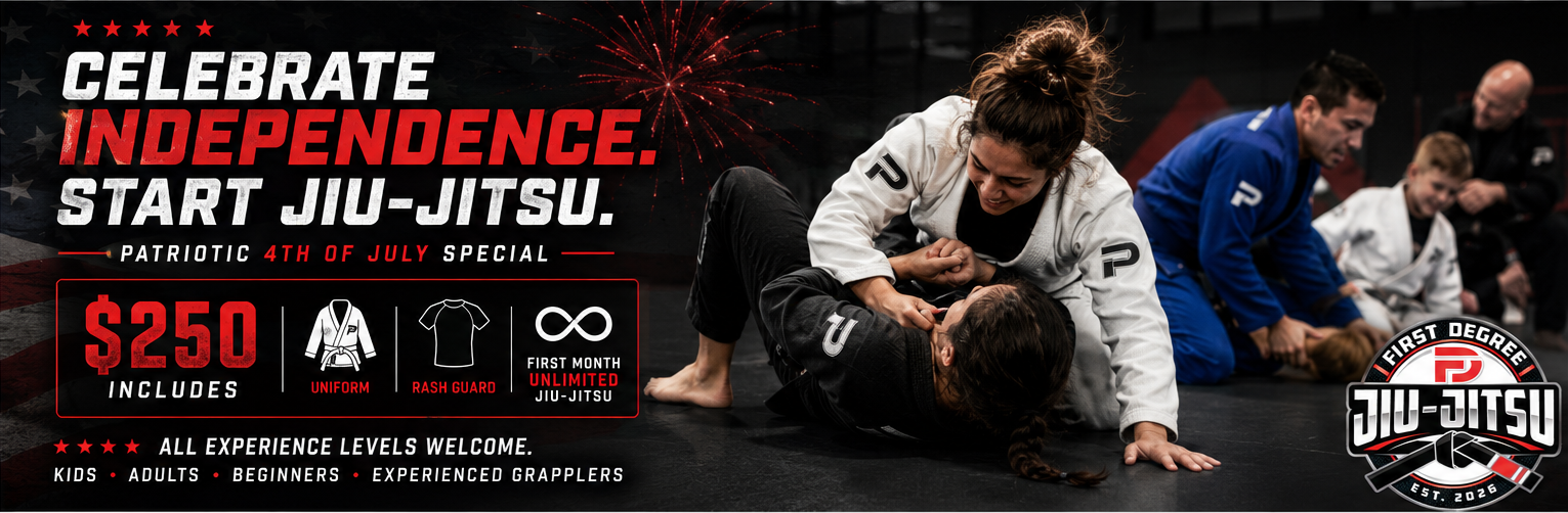 4th of July Special - $250 Unlimited Jiu-Jitsu